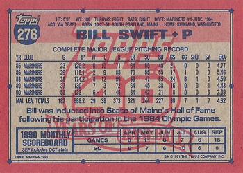 Bill Swift  baseball card collectible - Main Image 2