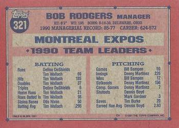 Bob Rodgers  baseball card collectible - Main Image 2