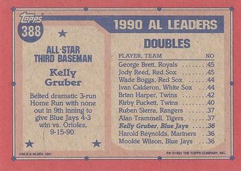 Kelly Gruber  baseball card collectible - Main Image 2