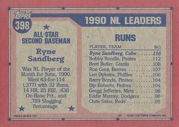 Ryne Sandberg  baseball card collectible - Main Image 2