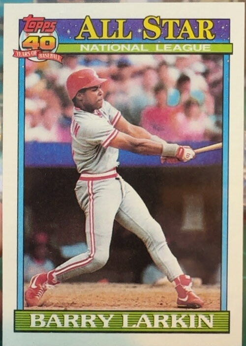Barry Larkin  baseball card collectible - Main Image 3