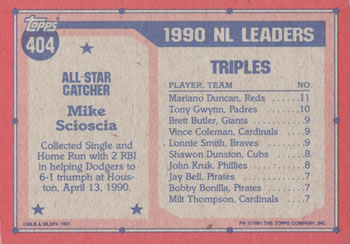 Mike Scioscia  baseball card collectible - Main Image 2