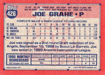 Joe Grahe  baseball card collectible - Main Image 2