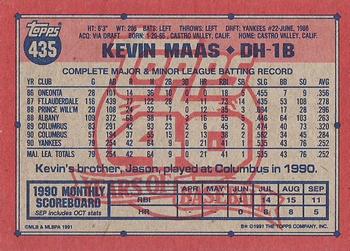 Kevin Maas  baseball card collectible - Main Image 2