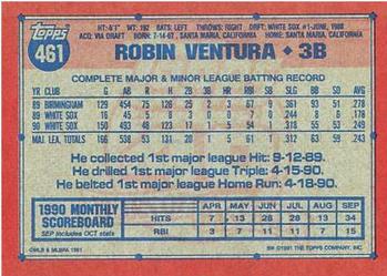Robin Ventura  baseball card collectible - Main Image 2