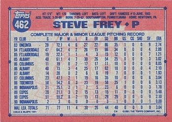 Steve Frey  baseball card collectible - Main Image 2