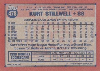 Kurt Stillwell  baseball card collectible - Main Image 2