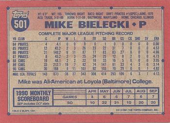 Mike Bielecki  baseball card collectible - Main Image 2