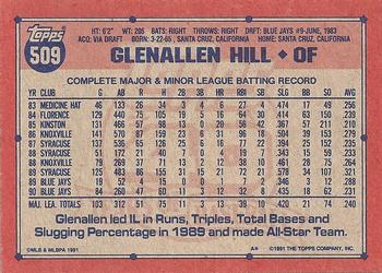 Glenallen Hill  baseball card collectible - Main Image 2