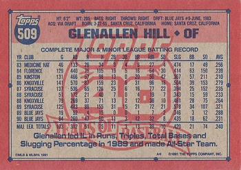 Glenallen Hill  baseball card collectible - Main Image 2