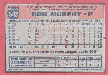 Rob Murphy  baseball card collectible - Main Image 2