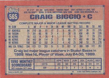 Craig Biggio  baseball card collectible - Main Image 2
