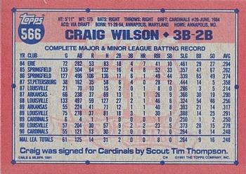 Craig Wilson  baseball card collectible - Main Image 2