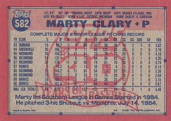 Marty Clary  baseball card collectible - Main Image 2