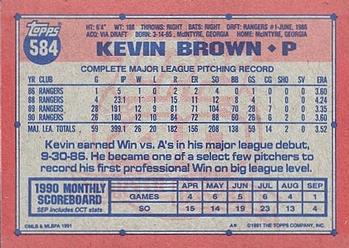 Kevin Brown  baseball card collectible - Main Image 2