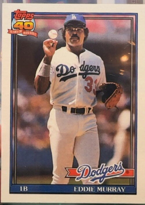 Eddie Murray  baseball card collectible - Main Image 3