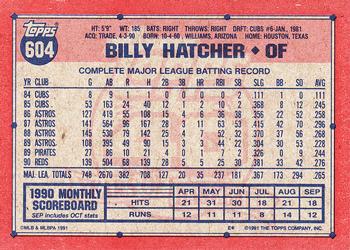 Billy Hatcher  baseball card collectible - Main Image 2