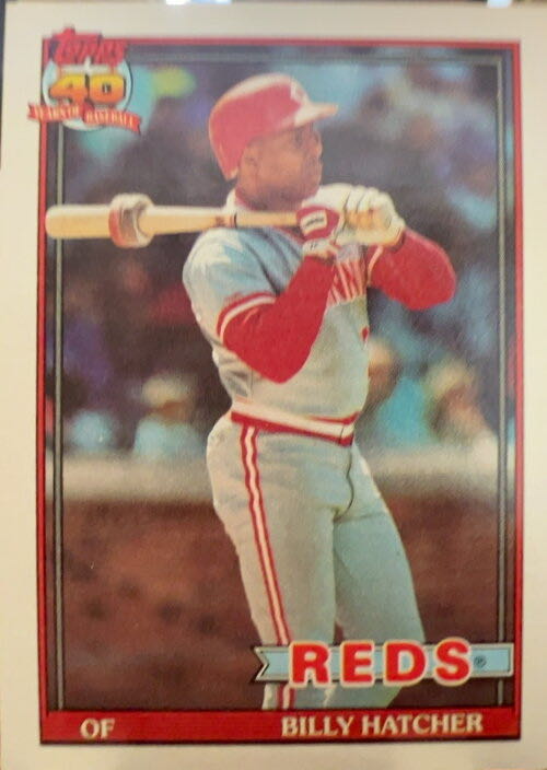 Billy Hatcher  baseball card collectible - Main Image 3