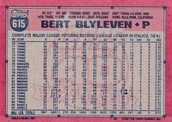 Bert Blyleven  baseball card collectible - Main Image 2