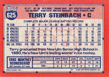 Terry Steinbach  baseball card collectible - Main Image 2