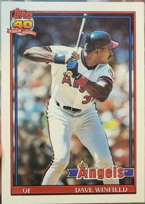 Dave Winfield  baseball card collectible - Main Image 3