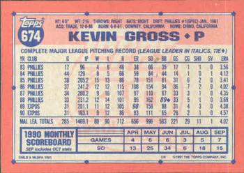 Kevin Gross  baseball card collectible - Main Image 2