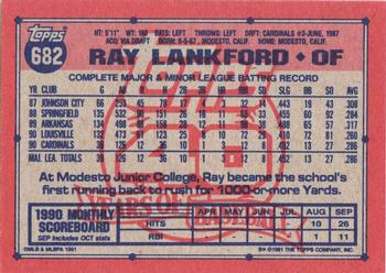 Ray Lankford  baseball card collectible - Main Image 2