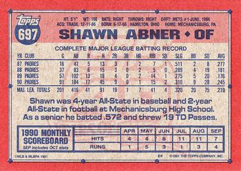 Shawn Abner  baseball card collectible - Main Image 2