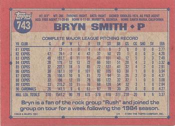 Bryn Smith  baseball card collectible - Main Image 2