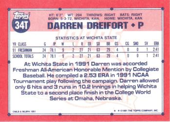 Darren Dreifort  baseball card collectible - Main Image 2