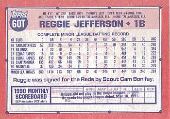 Reggie Jefferson  baseball card collectible - Main Image 2
