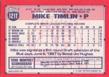 Mike Timlin  baseball card collectible - Main Image 2