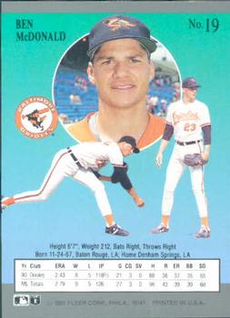 Ben McDonald  baseball card collectible - Main Image 2