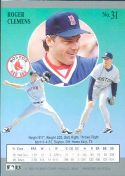 Roger Clemens  baseball card collectible - Main Image 2