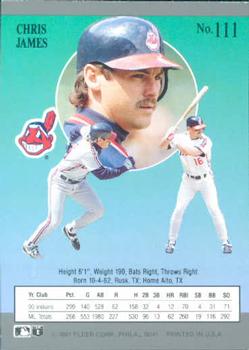 Chris James  baseball card collectible - Main Image 2