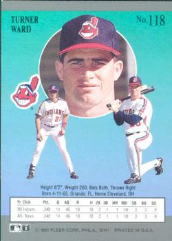 Turner Ward  baseball card collectible - Main Image 2