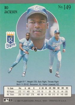 Bo Jackson  baseball card collectible - Main Image 2