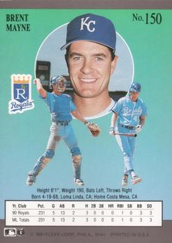 Brent Mayne  baseball card collectible - Main Image 2