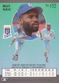 Brian McRae  baseball card collectible - Main Image 2