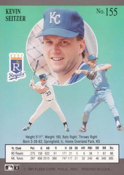 Kevin Seitzer  baseball card collectible - Main Image 2