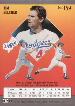 Tim Belcher  baseball card collectible - Main Image 2