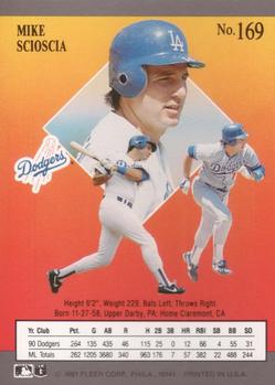 Mike Scioscia  baseball card collectible - Main Image 2