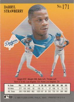 Darryl Strawberry  baseball card collectible - Main Image 2