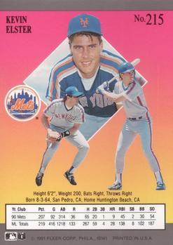 Kevin Elster  baseball card collectible - Main Image 2