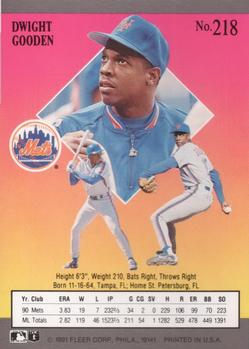 Dwight Gooden  baseball card collectible - Main Image 2
