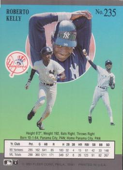 Roberto Kelly  baseball card collectible - Main Image 2