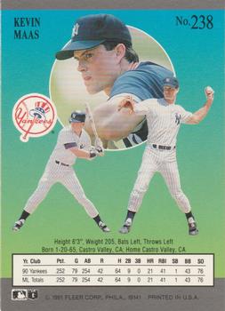 Kevin Maas  baseball card collectible - Main Image 2