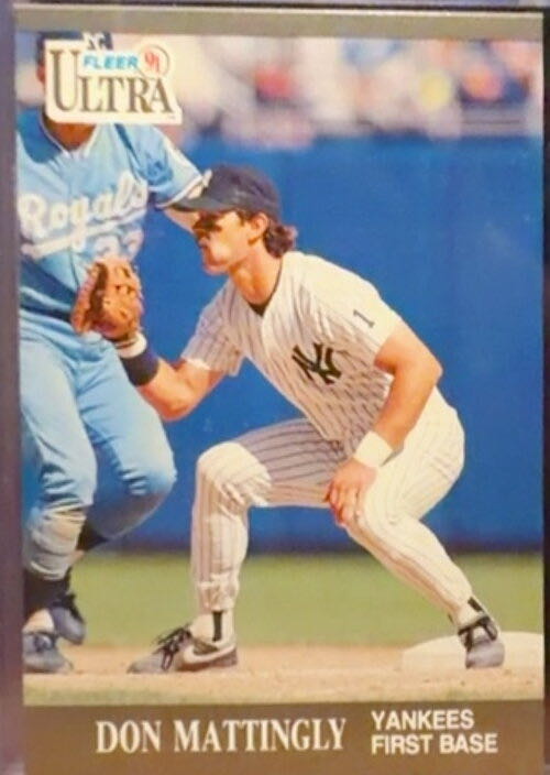 Don Mattingly  baseball card collectible - Main Image 3