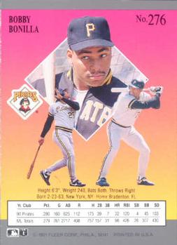 Bobby Bonilla  baseball card collectible - Main Image 2