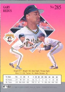 Gary Redus  baseball card collectible - Main Image 2